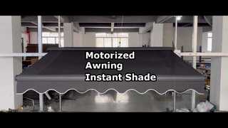 580-полукассетный навес с выдвижным рычагом