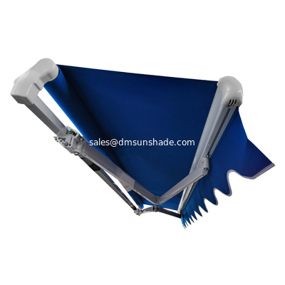 Manual Or Motorized Operation Retractable Patio With Highly Durable Fabric Awnings