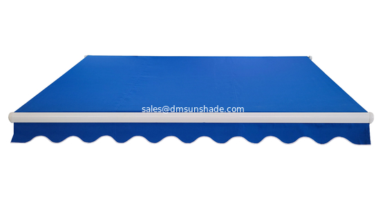 Manual Or Motorized Operation Retractable Patio With Highly Durable Fabric Awnings