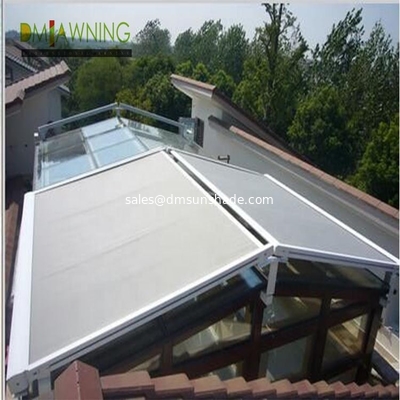 Aluminium Motorized Retractable Pergola Conservatory Skylight Awning