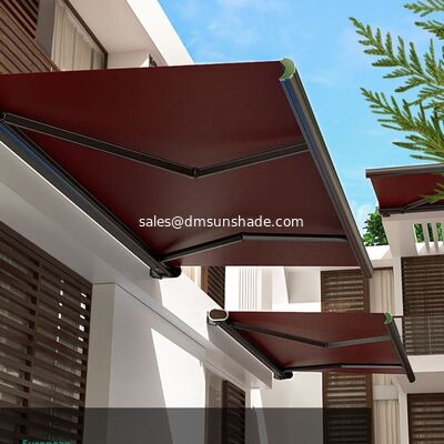Высококачественный моторизованный полный кассетный тент Premium Outdoor Retractable Balcony Cover с дистанционным управлением