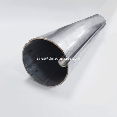 70mm OD × 2.0mm Steel Pipe, 8 Meters Integral for Outdoor Awnings