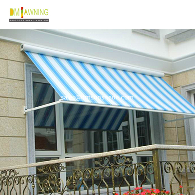 Heavy Duty Remote Control Outdoor Awnings Drop Arm Window Awning